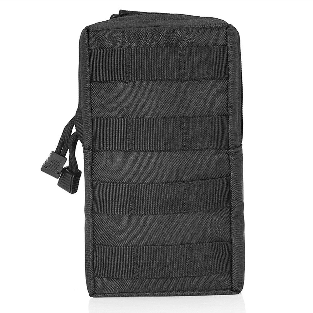 Outdoor Compact Tactical Molle EDC Tool Pouch Utility Accessory Waist Bag Black