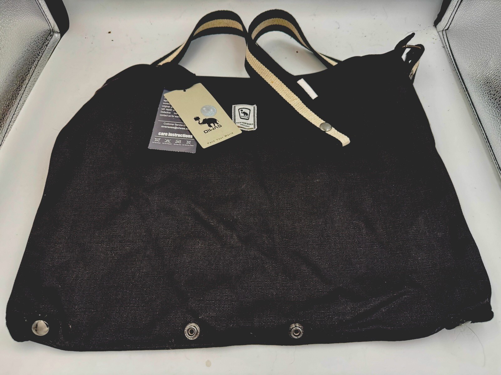 OIWAS Pack Your World Messenger Backpack NewWith Tags