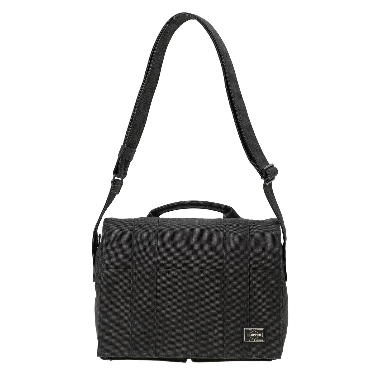 PORTER SMOKY Shoulder Bag, B5 Size, Yoshida & Co., Black
