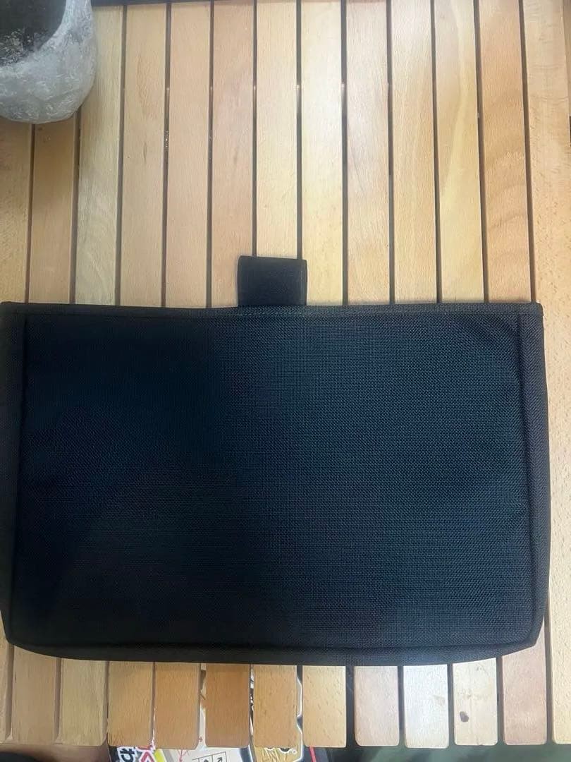 TUMI nylon padded PC case, black, 15.7 x 9.4 inches, used