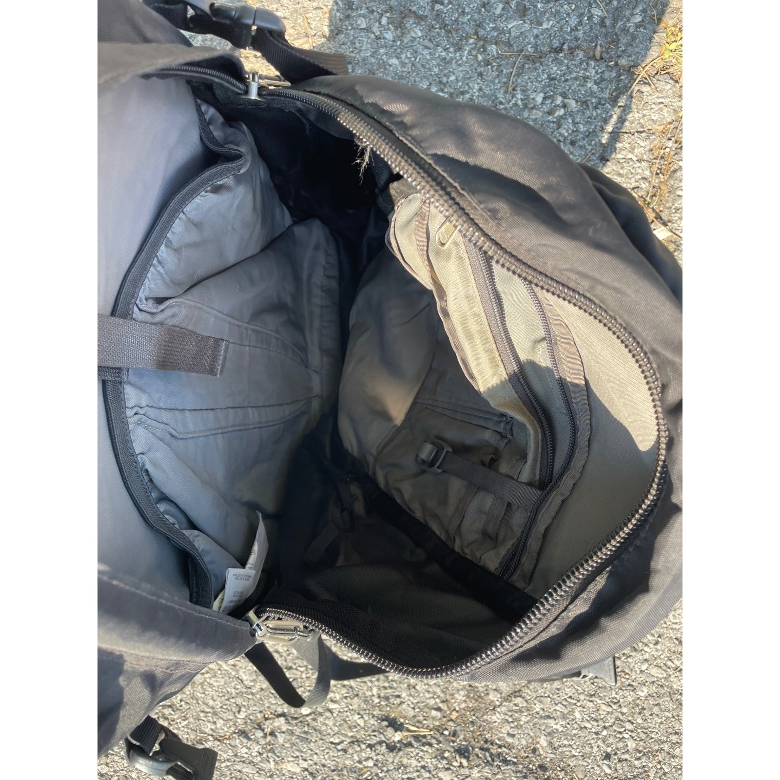 The North Face Big Shot Backpack Black Hiking Travel Laptop Bag Mens
