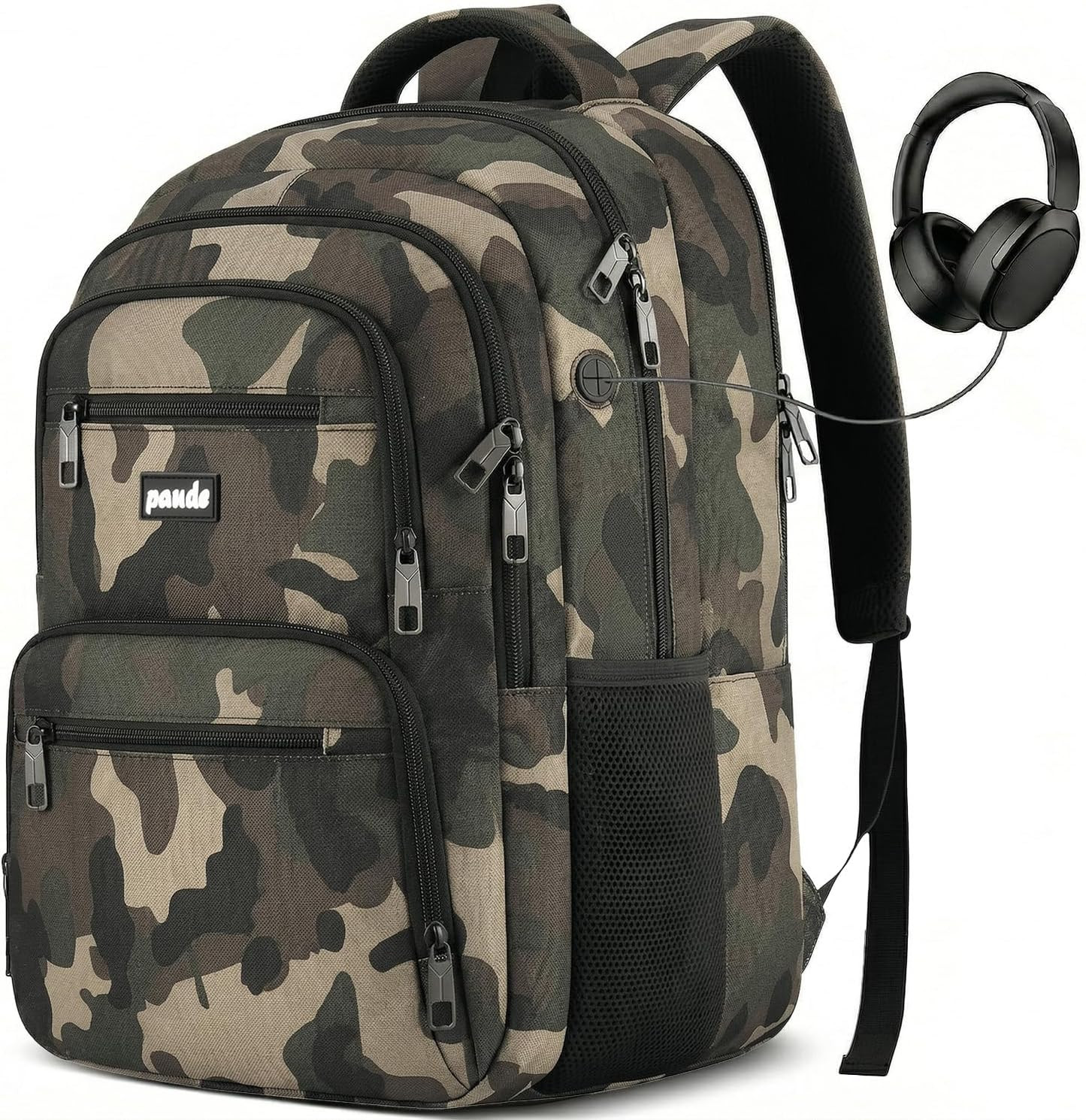 15.6” Laptop Backpack USB School College Travel Business Bag Anti Theft