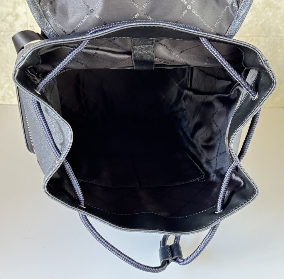 Michael Kors Cooper Large Utility City Backpack MK Dark Navy/Light Sky