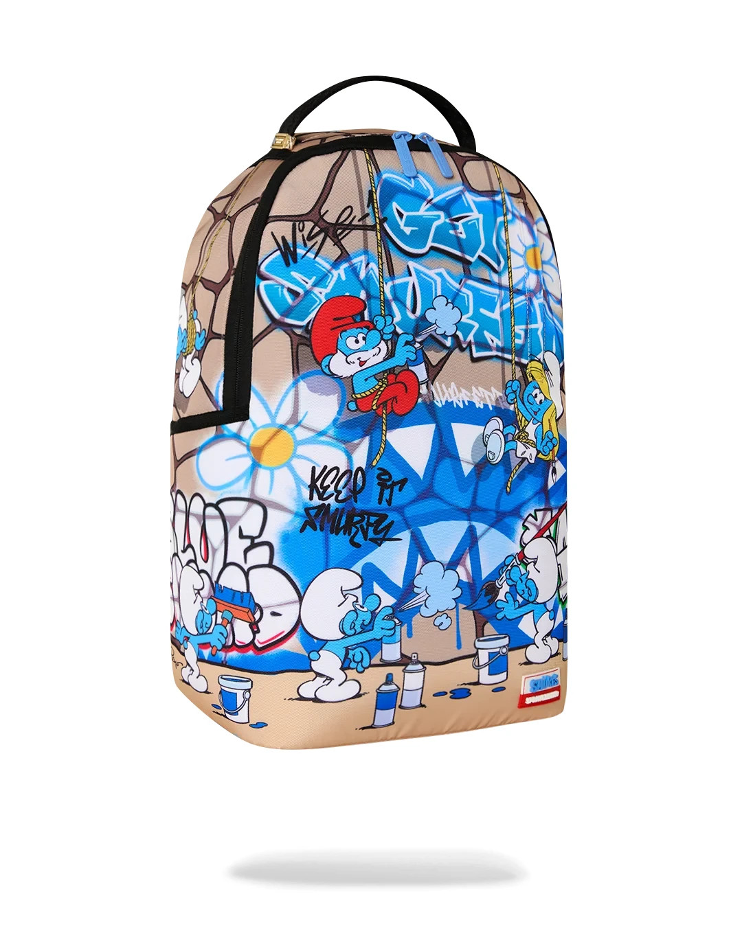 SPRAYGROUND LIMITED EDITION BACKPACK SMURFS ART PARTY BIG MURAL