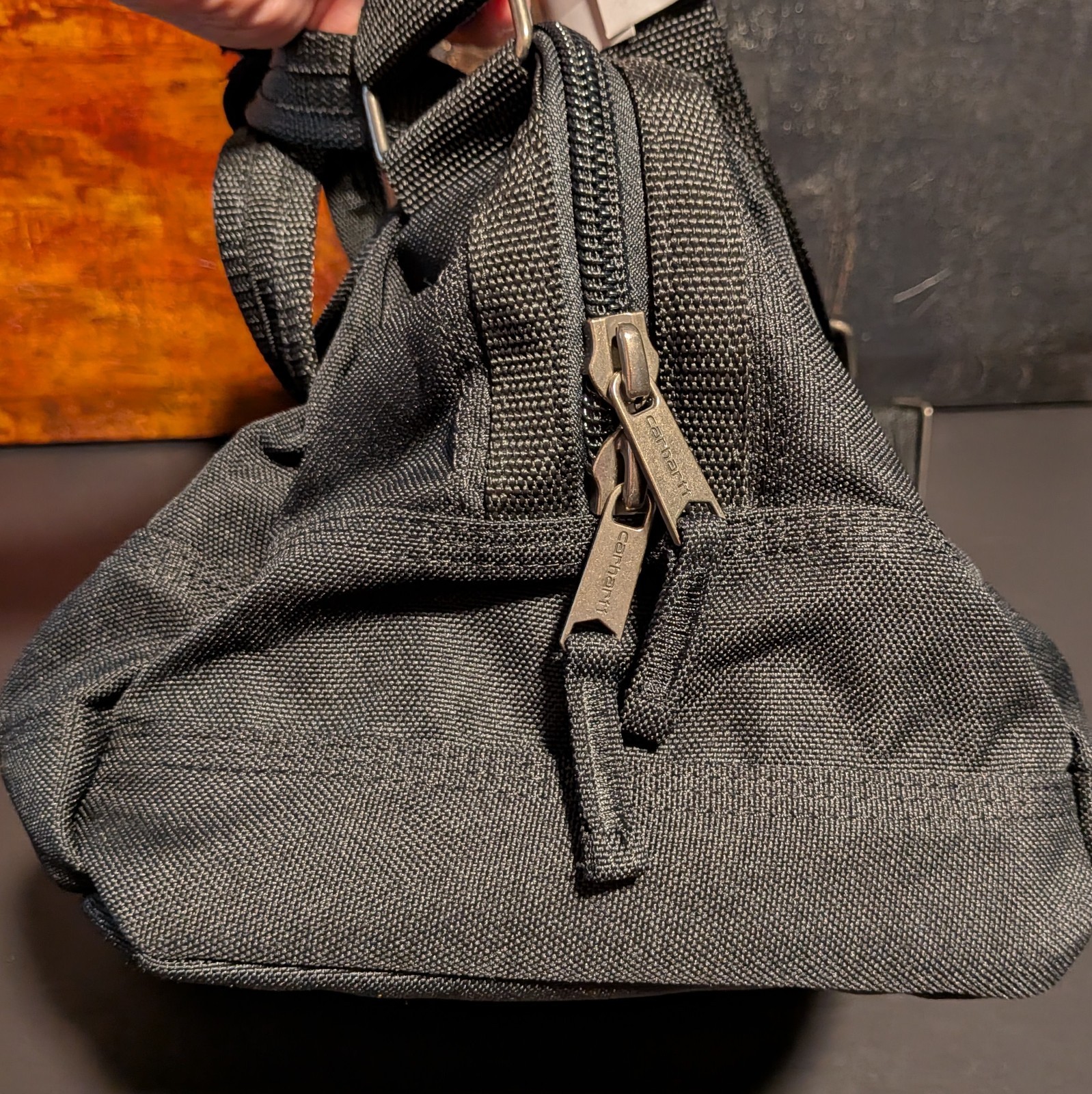Carhartt Foundry Series 20″ Duffle Bag in Black w/ COMPANY EMBROIDERY – NWT