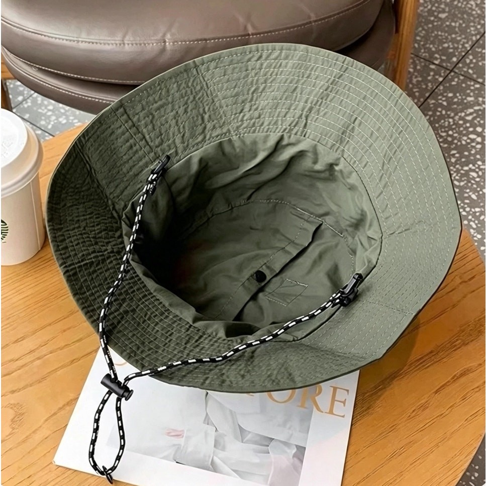 Foldable Outdoor Set UPF50+ Bucket Hat + Waterproof Backpack Unisex Travel Kit