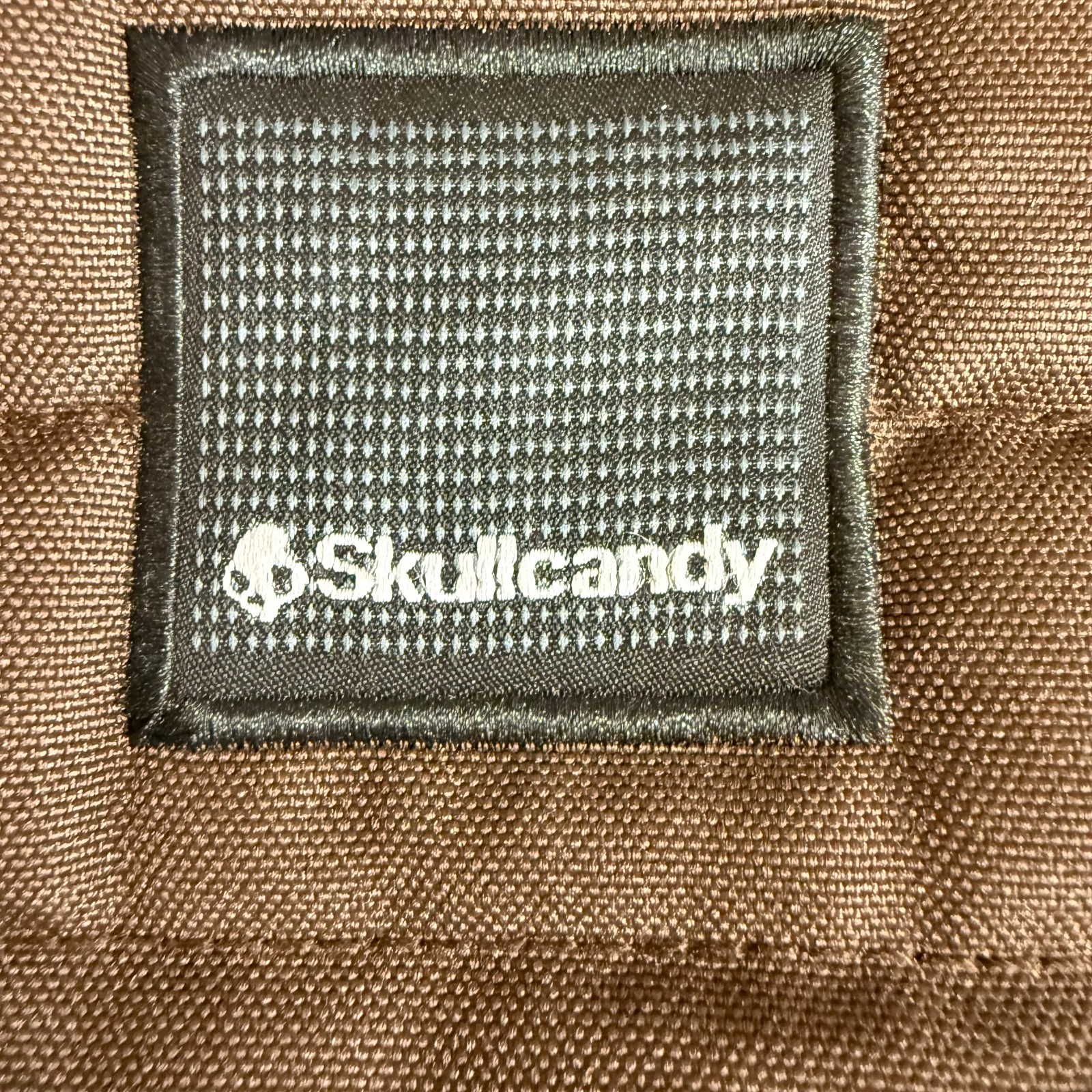 Skullcandy Backpack Brown Rasta Colors Laptop Bag Retro Style Skull Logo grunge
