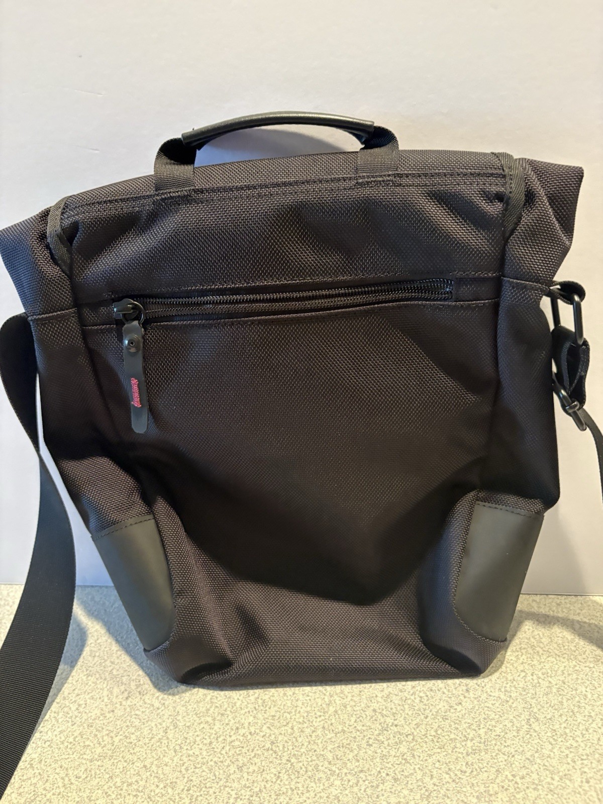 Vintage Duluth Trading Co. Canvas CrossBody Travel Style Shoulder Black 12×9.