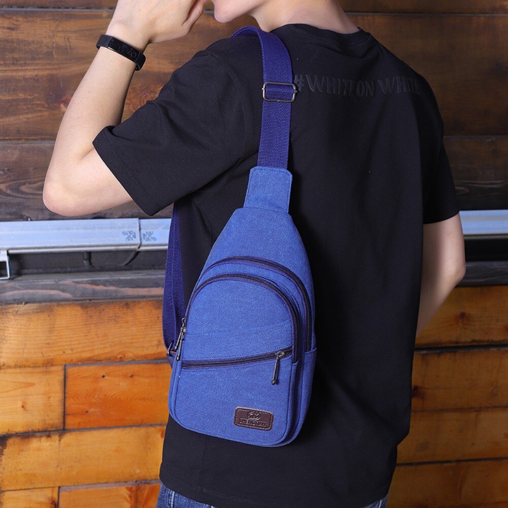 Sling Bag Crossbody Backpack Shoulder Chest Bag Men Travel Hiking Casual Daypack