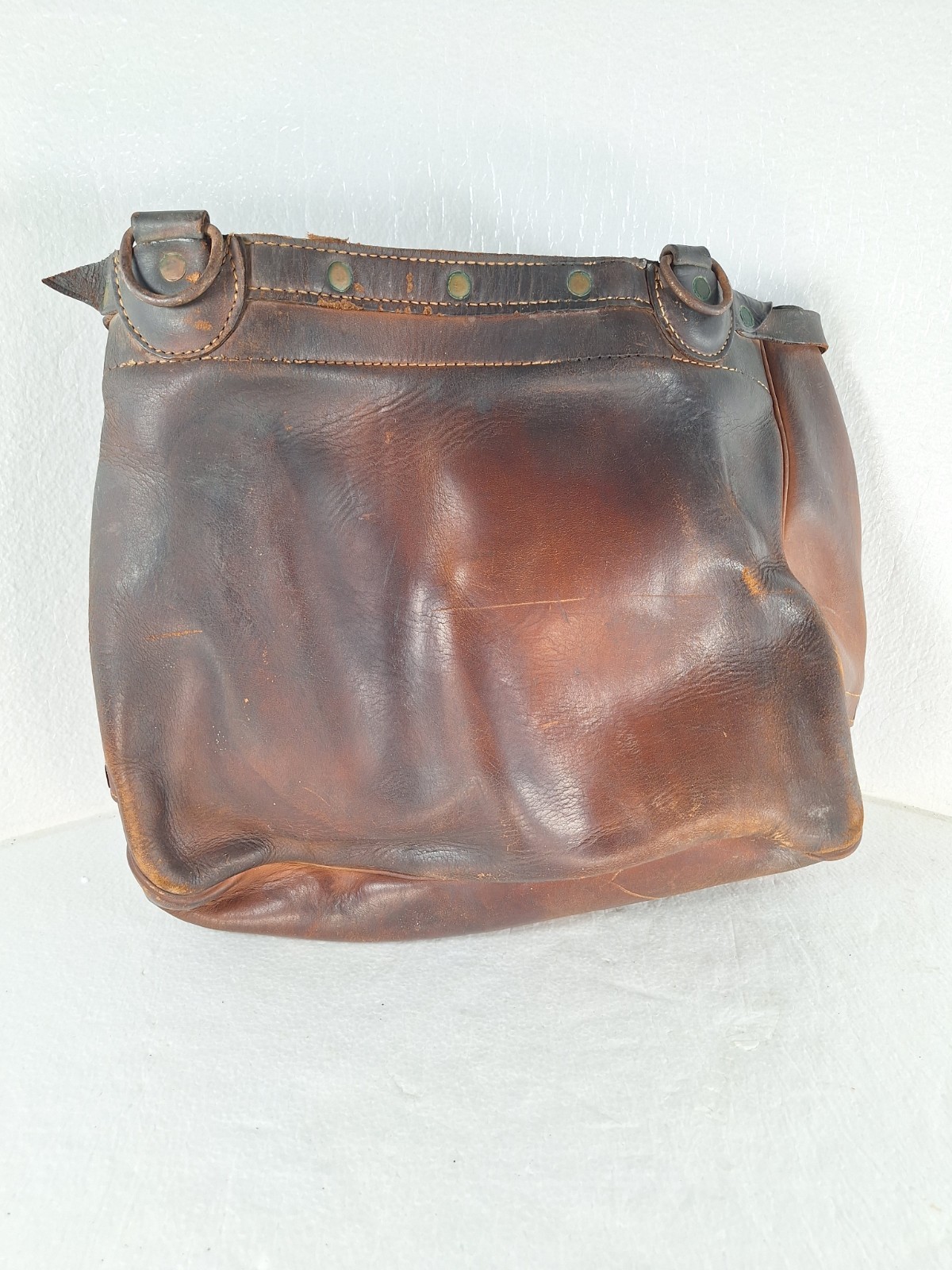 Vintage USPS 1964 Byron U.S. MAIL Mr Zip Postal Leather Carrier Bag USPS ZIPPY