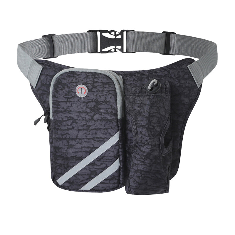 Running Belt Fanny Pack Running Fitness Waist Pack Bag with Water Bottle Holder