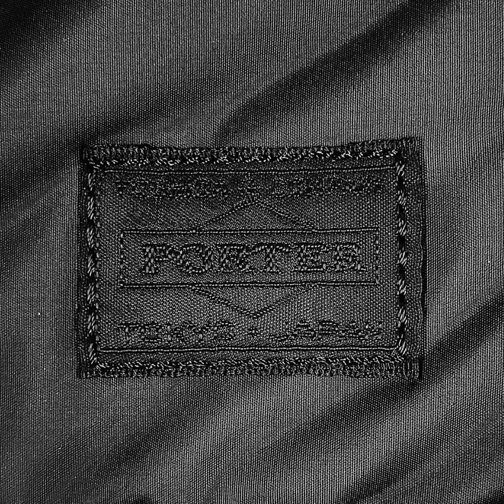 HEAD PORTER BLACKBEAUTY Note Case Clutch Bag Black Genuine 55263 [Used]