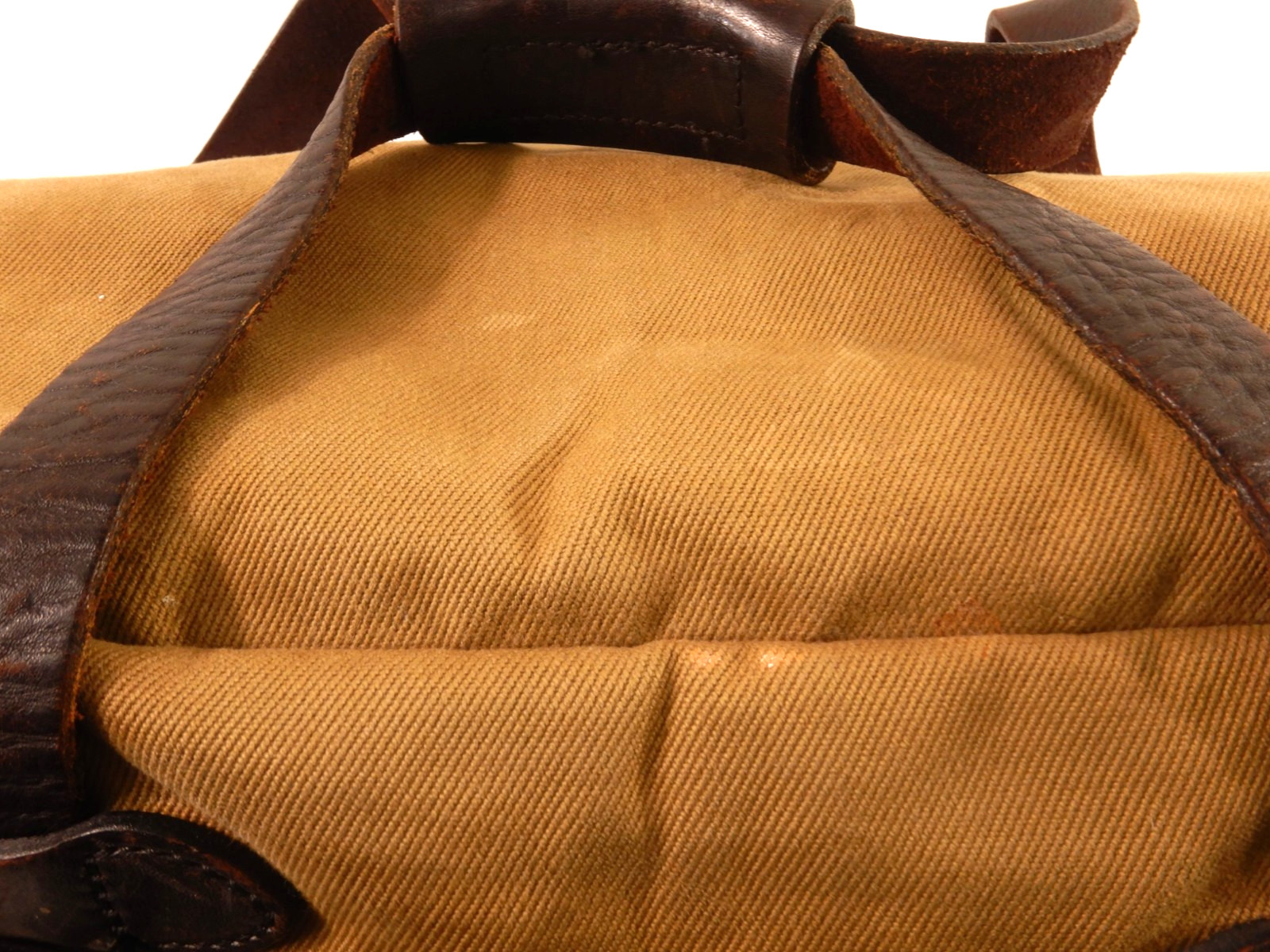 Filson 70257 Tan Rugged Twill Briefcase Computer Bag no strap