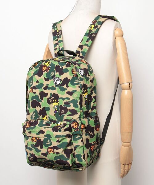 A Bathing Ape Baby Milo Camo Backpack AJ70189004 | New | ABC Milo All Friends
