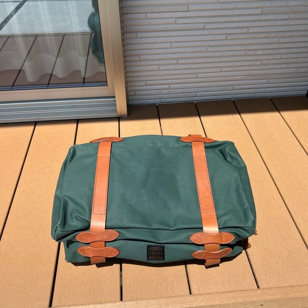 Filson Small Rugged Twill Duffle Bag Hemlock NWT LIMITED EDITION RARE From Japan