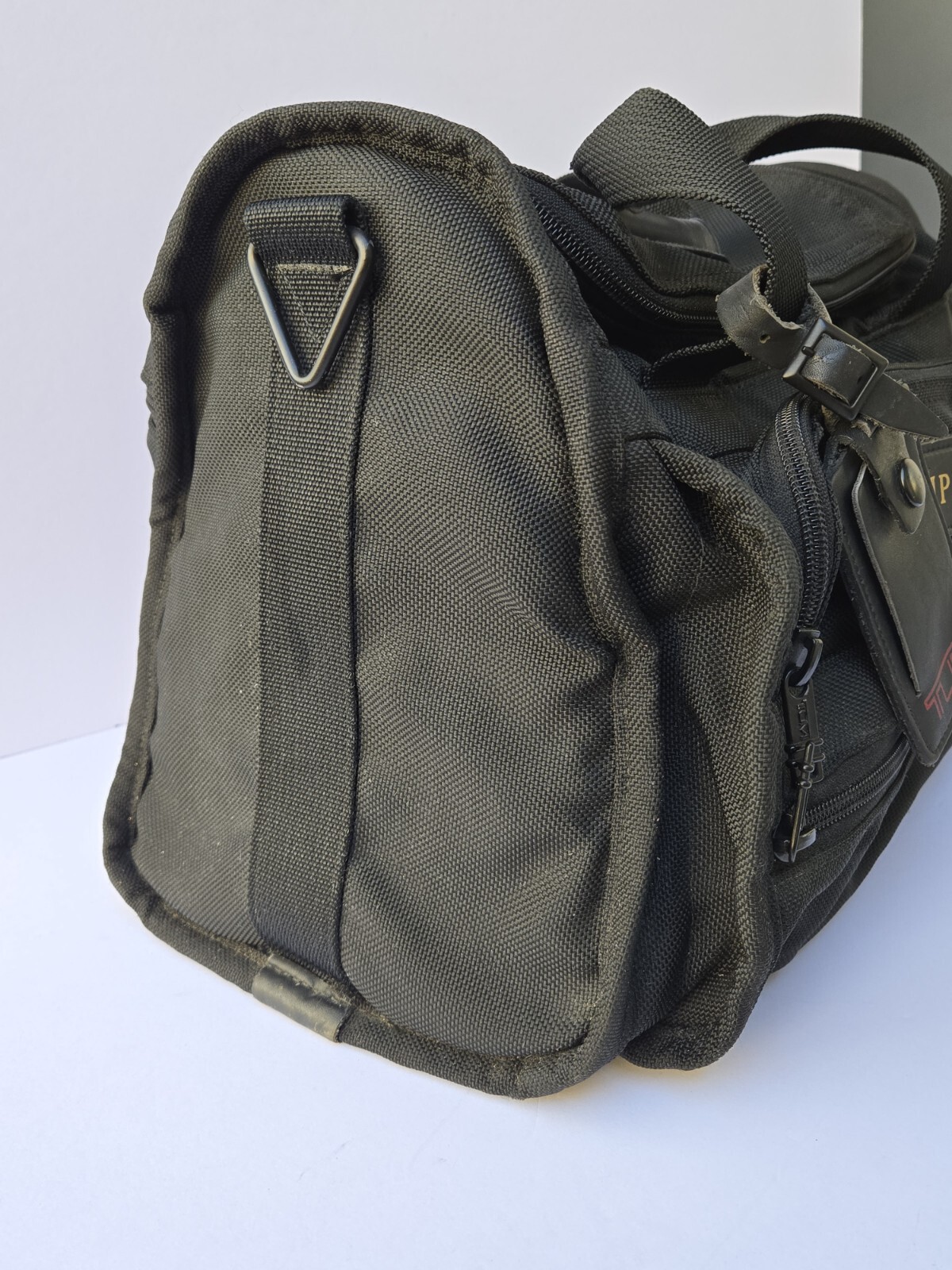 TUMI Duffle Carry-On Black Nylon Bag