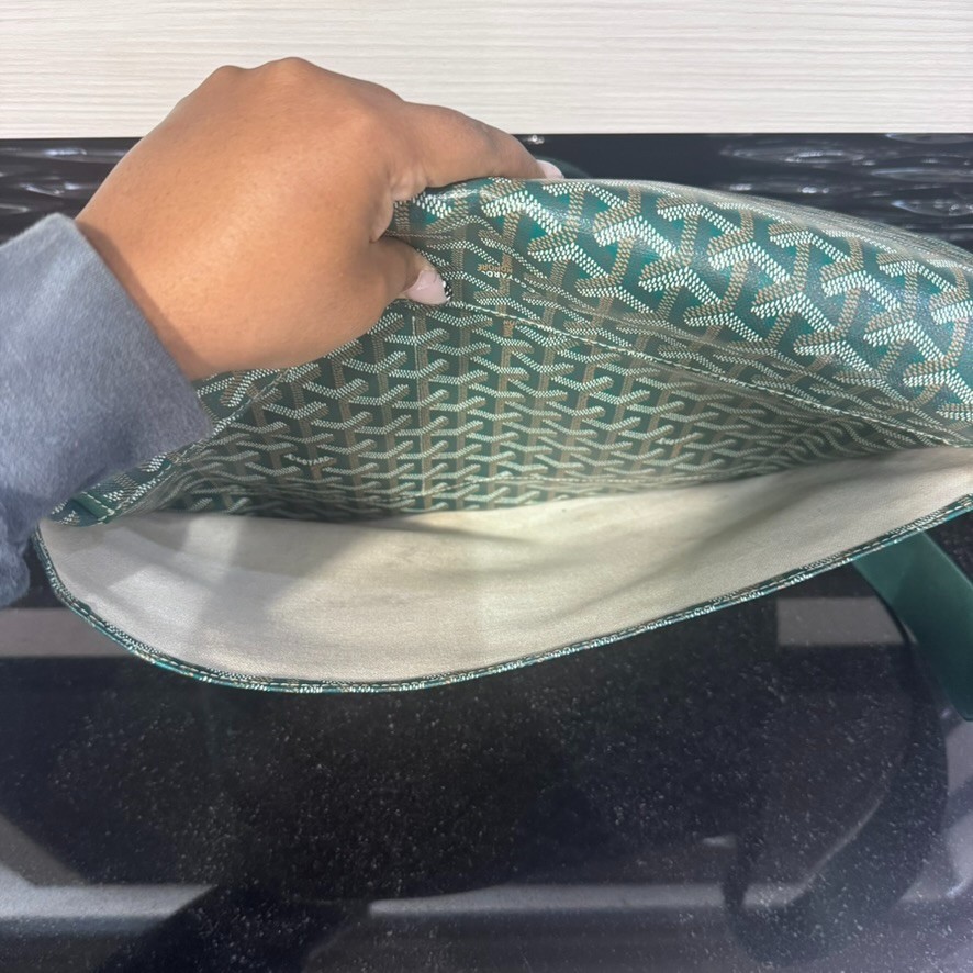 Goyard Capetien Messenger Bag Green