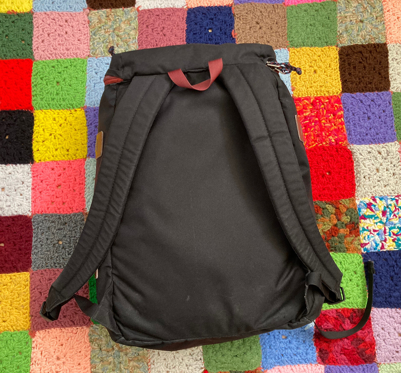 PATAGONIA Backpack Toromiro Pack Nylon Black Red Brown STY 48015 Bag RARE