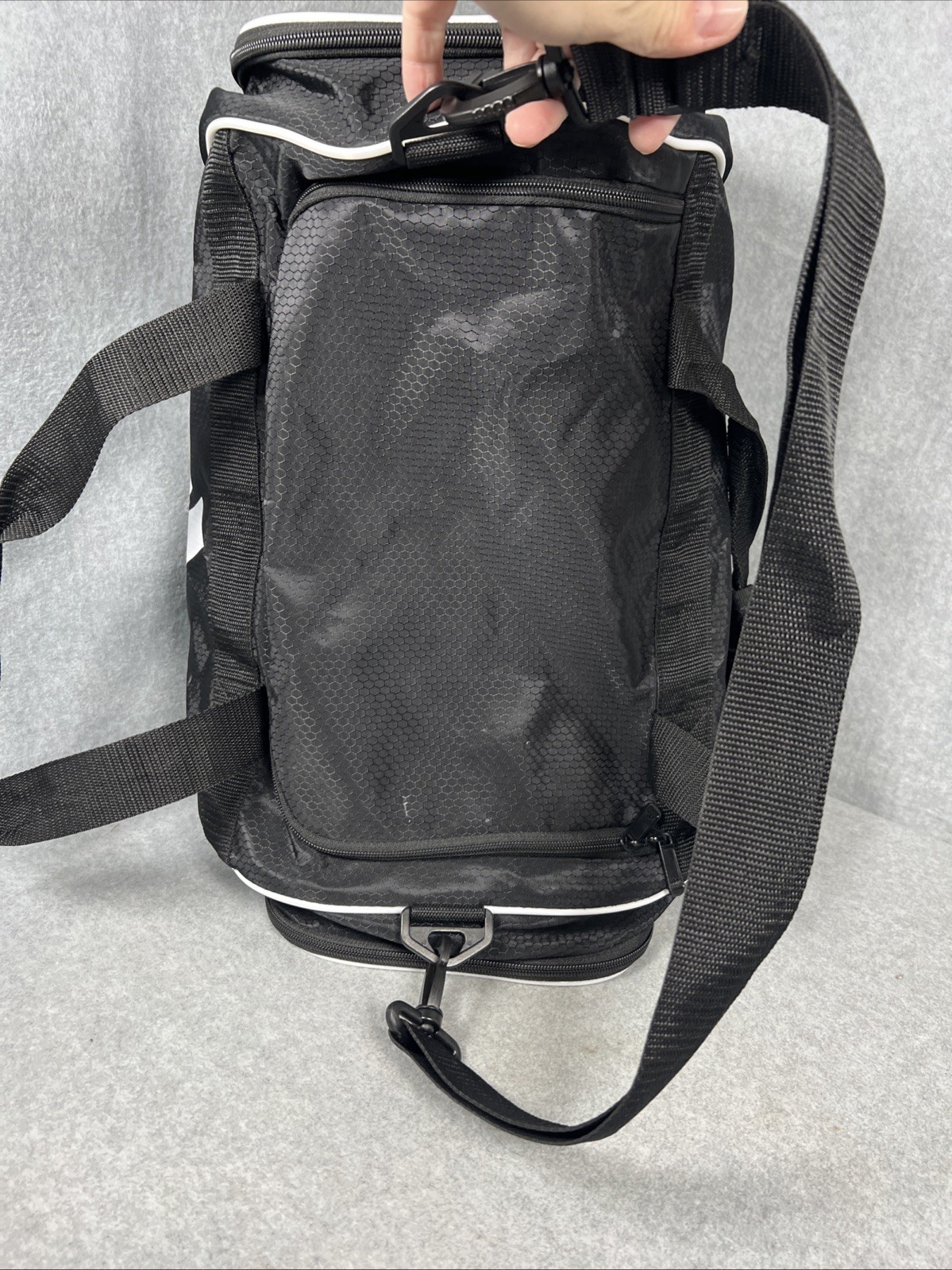 Adidas Duffel Bag – Medium – Black – 20” X 11” X 12”