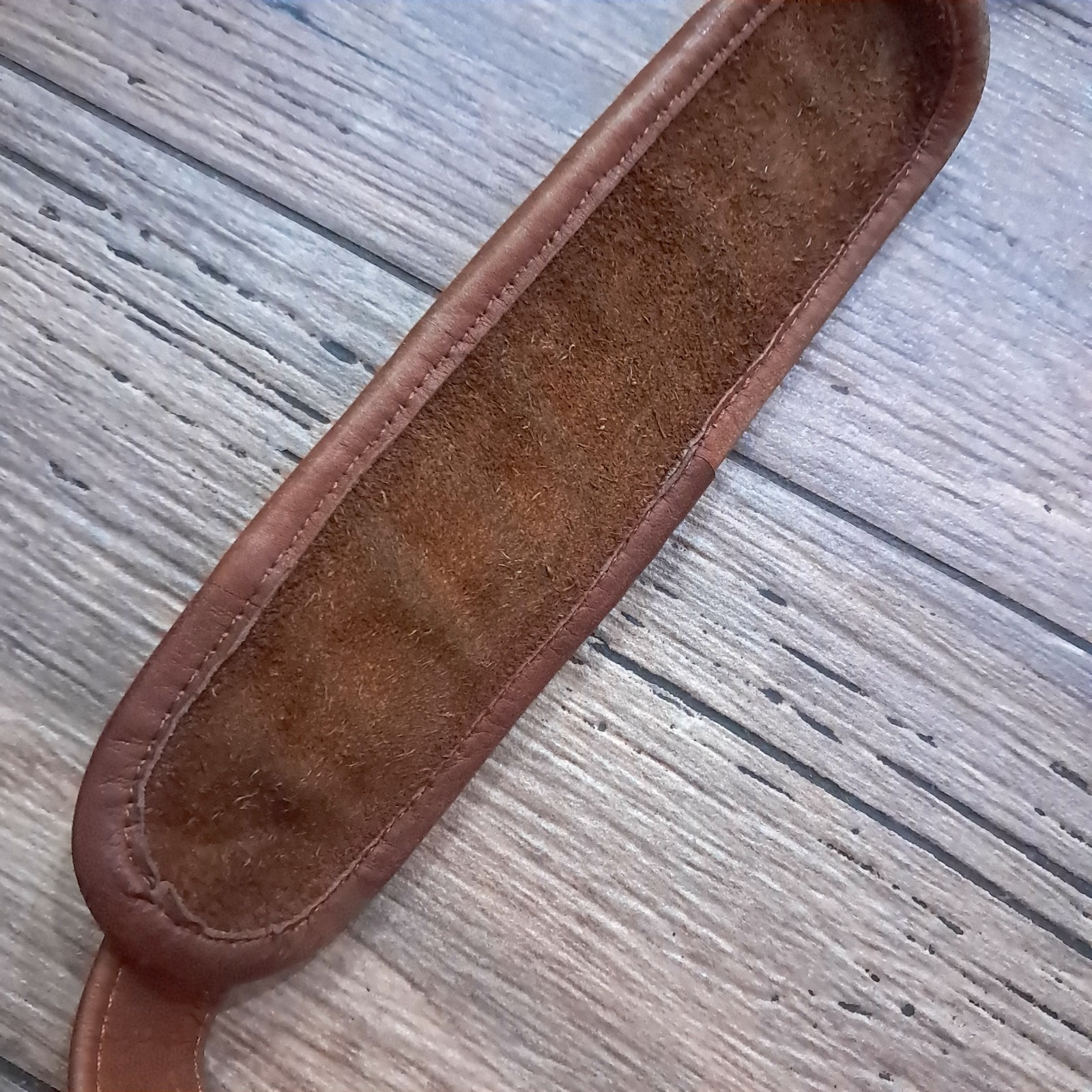 EKA Leather Briefcase Crossbody Laptop Document Case camel brown tan Vintage