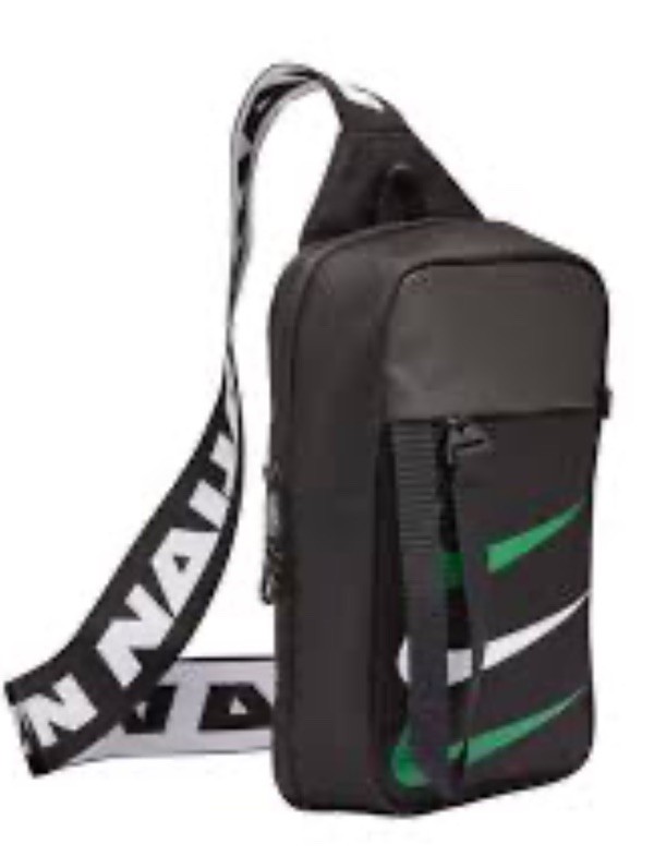 Nike Nigeria Soccer Football Essentials 3.5 L Crossbody Shoulder Sling Black