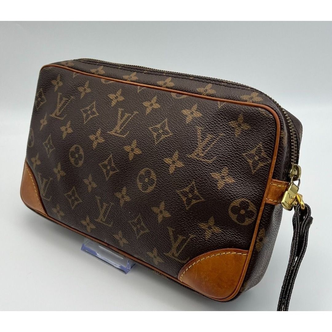 Louis Vuitton Marly Dragonne GM Authentic Monogram Clutch Bag Second 26x15x4cm