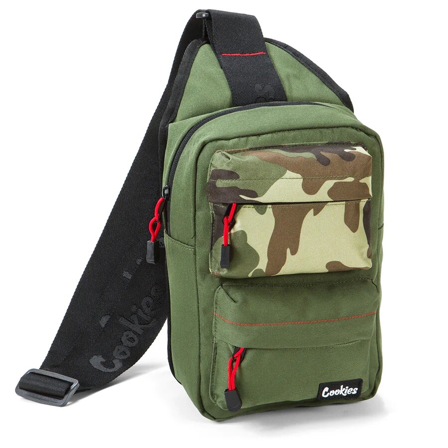 NWT Cookies SF Rack Pack Smell Proof Over The Shoulder Bag