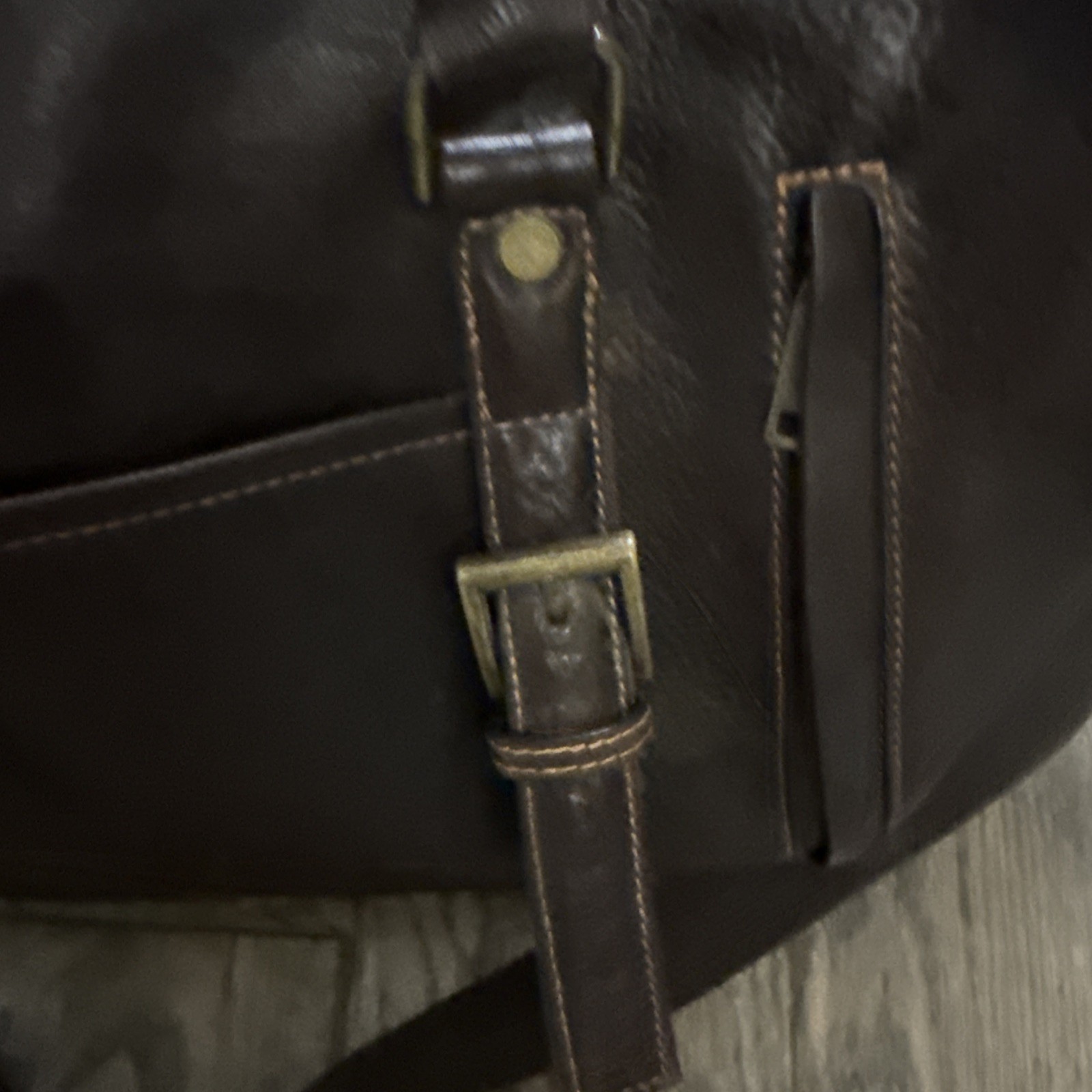 Wilson’s Leather Large Retro Brown Travel or Business Bag. Beautiful
