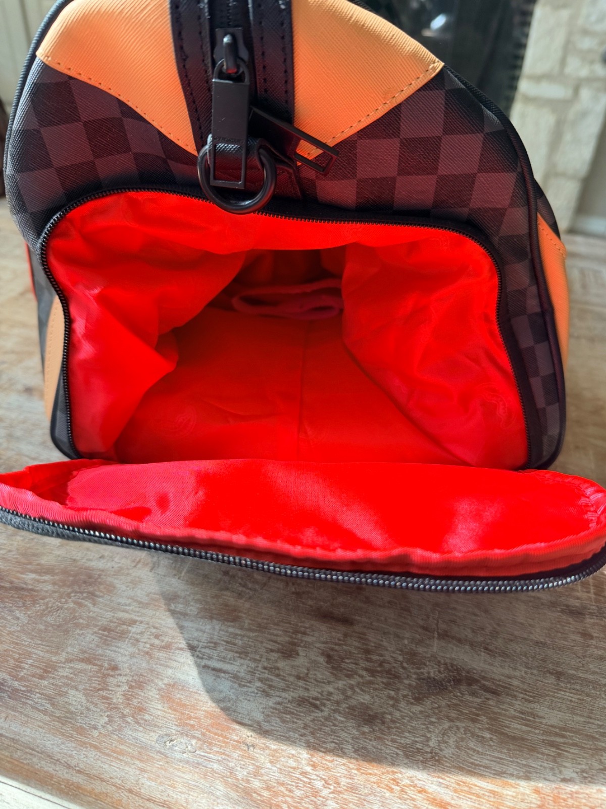 Sprayground Evil Genius Triple Decker Duffle Bag Limited Edition New w Tags