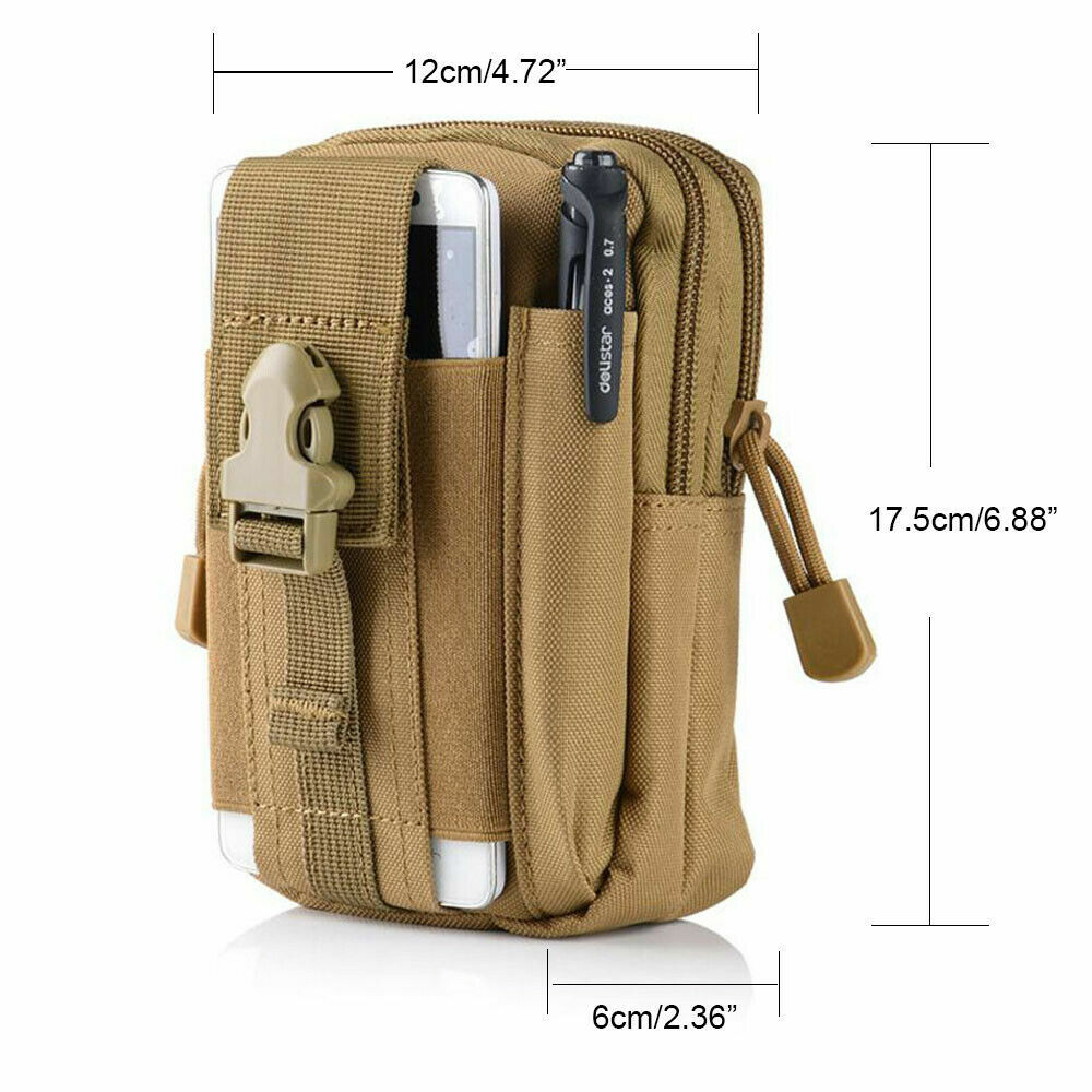 Tactical Shoulder Bag Messenger Sling Chest Pack Military Molle Backpack Outdoor