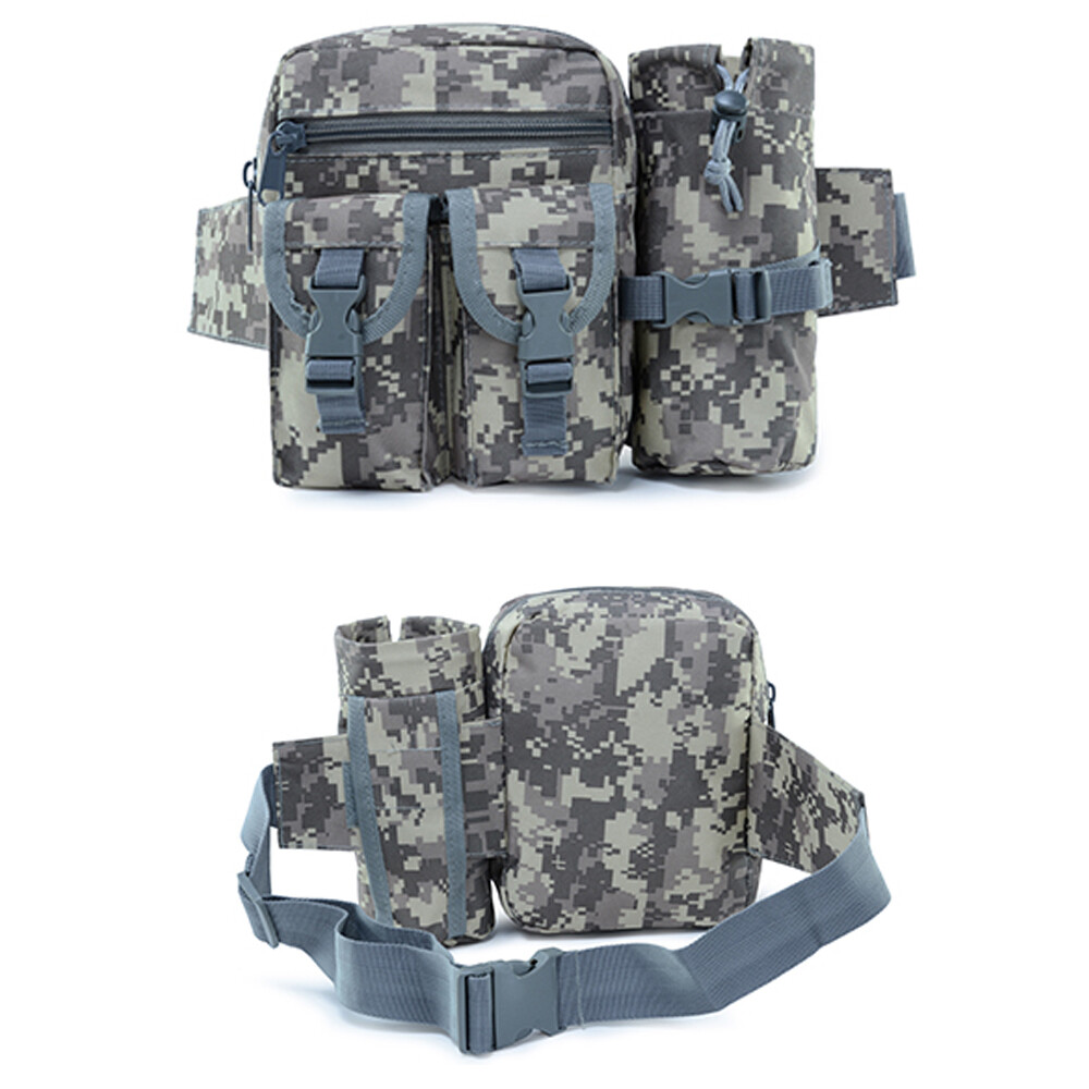 Tactical Waist Fanny Pack Utility Pouch Military Pocket Holder Water Bottle Bag