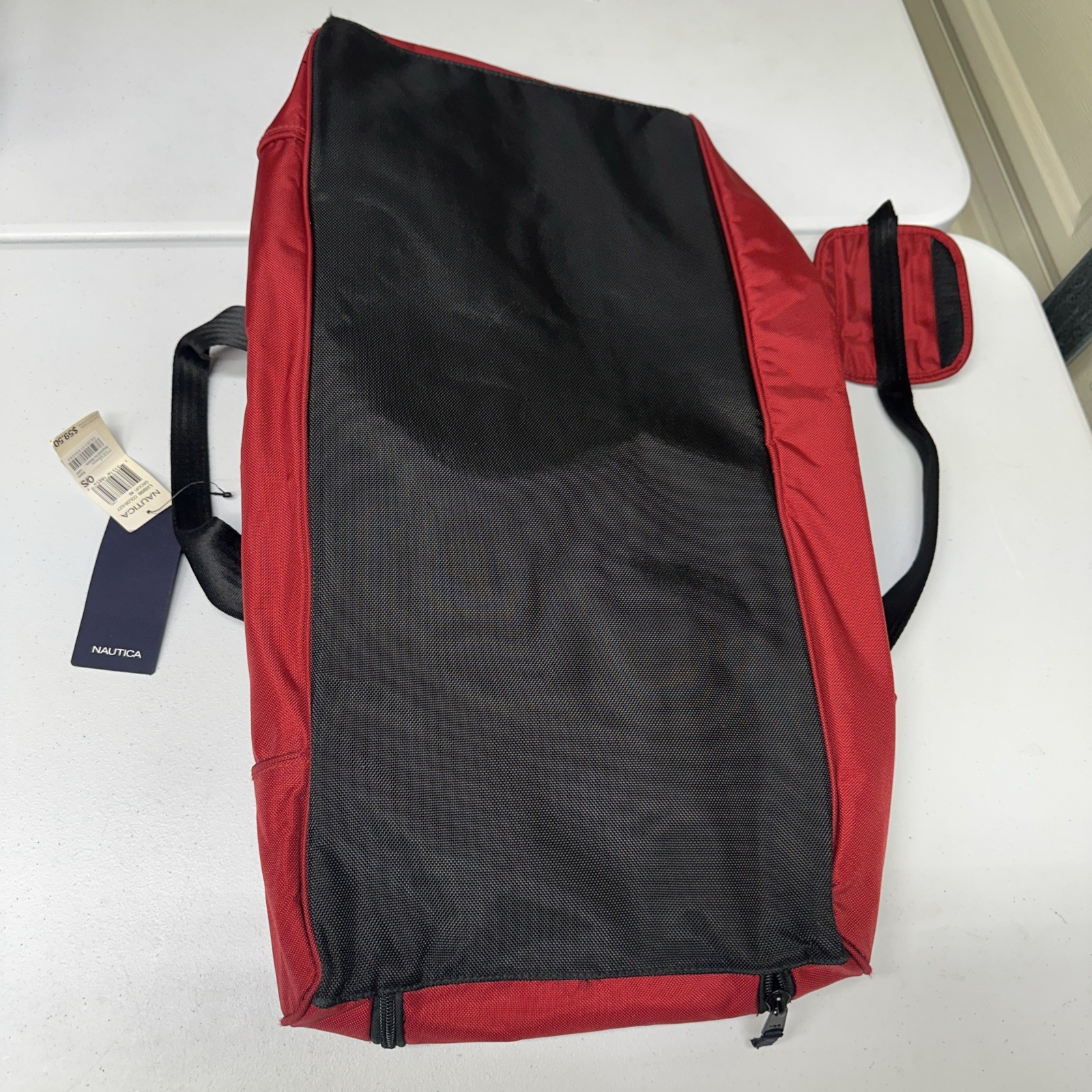 VTG Team Nautica Red Duffle Bag LARGE Sailing Sport Retro Y2K Brand New With Tag
