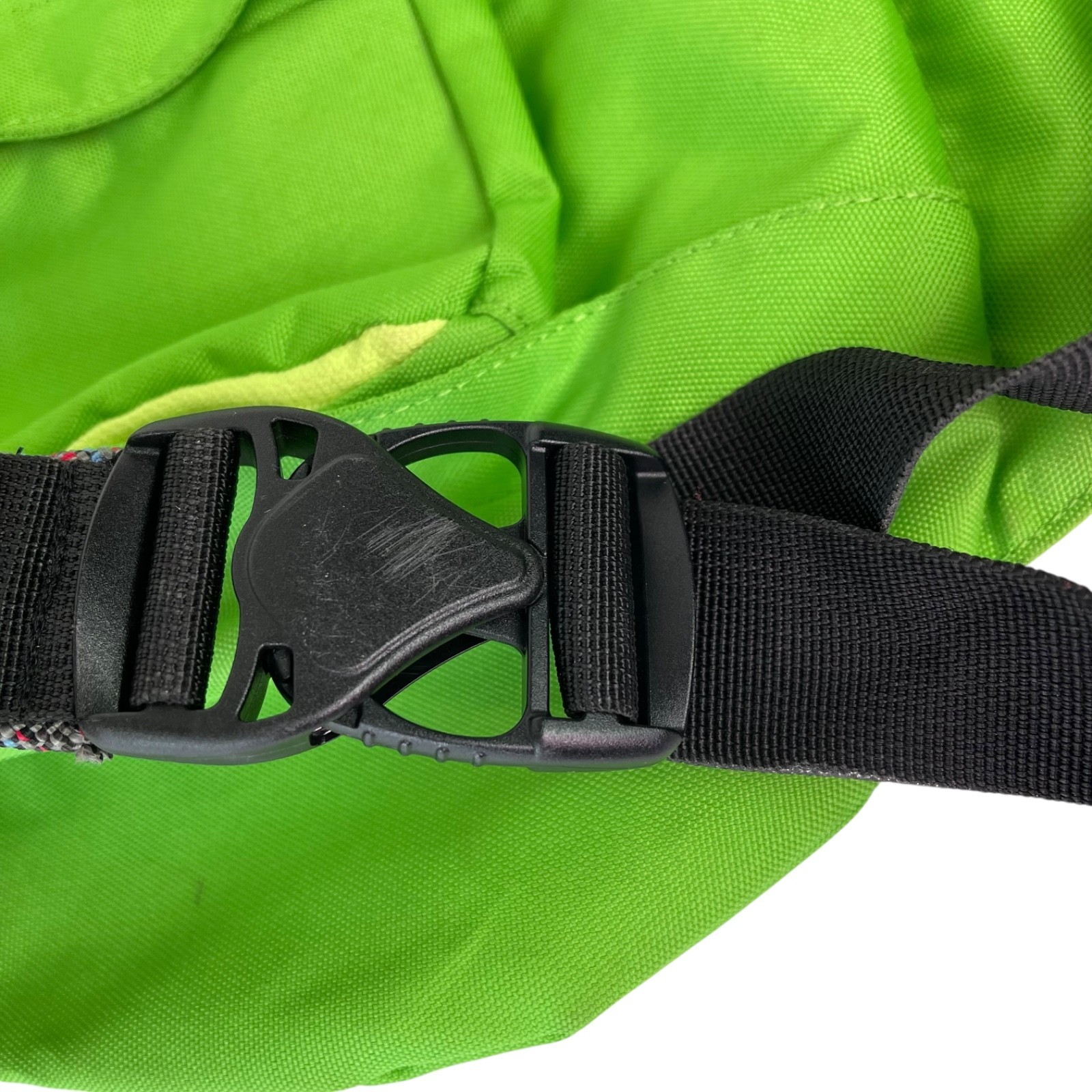 KAVU Rope Bag Sling Backpack Lime Green Crossbody Shoulder Daypack Unisex