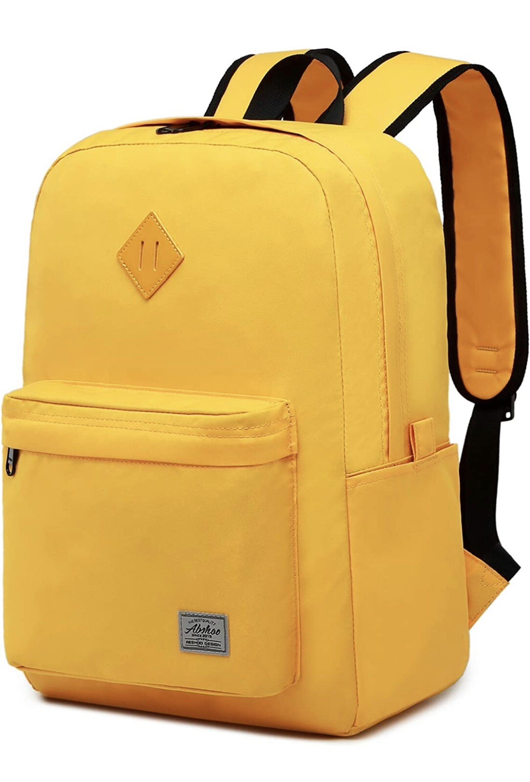 Abshoo Lightweight Backpack for School Classic Basic Water Resistant Yellow