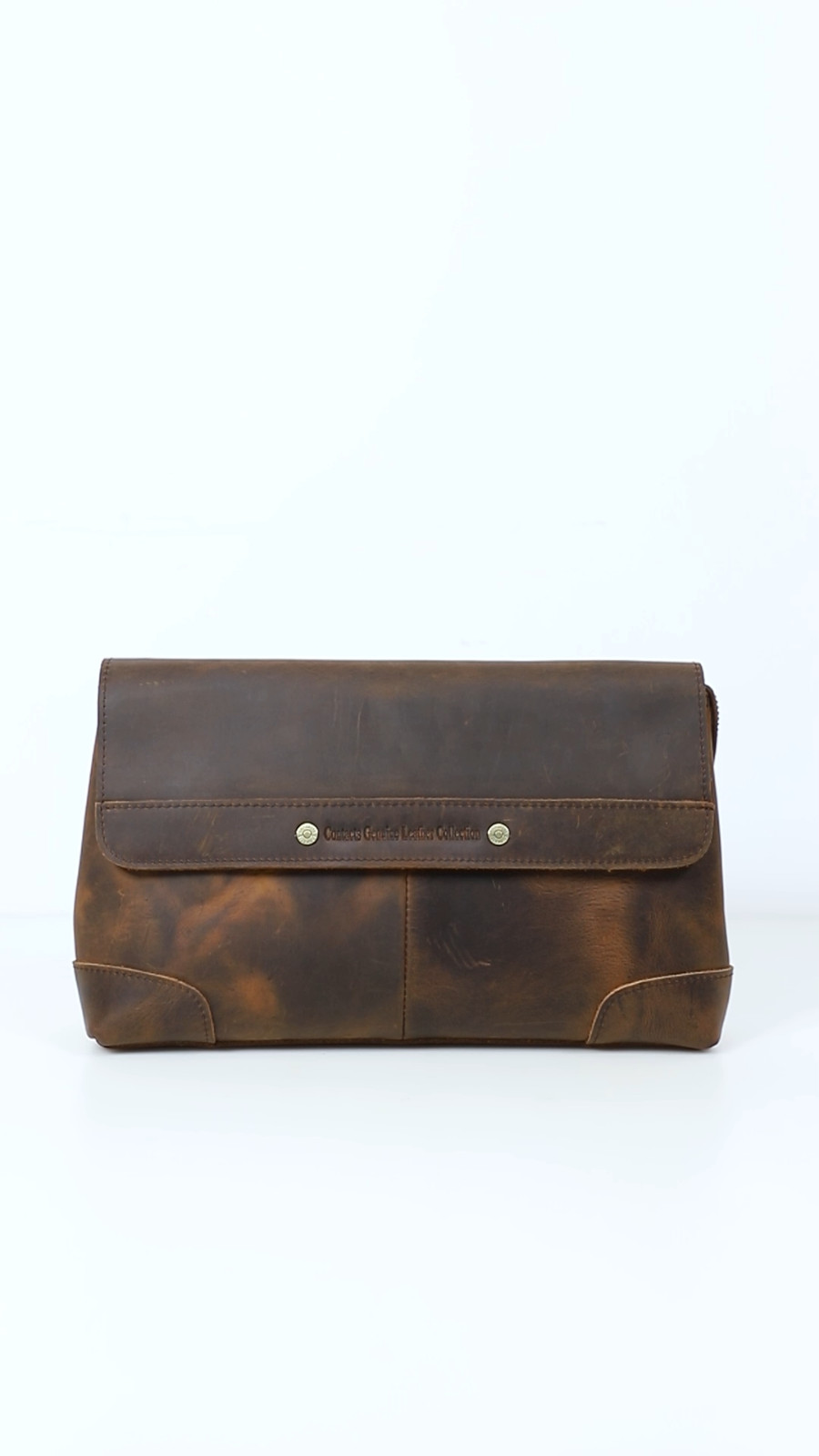 Men’s Leather Clutch Bag Wallet Cellphone 12 Card Holder Organizer Gifts