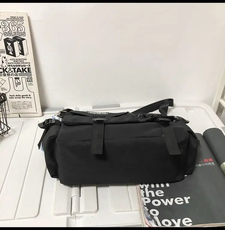 Business Shoulder Bag Canvas Crossbody Bags for Men Trending Handbags Daily Use