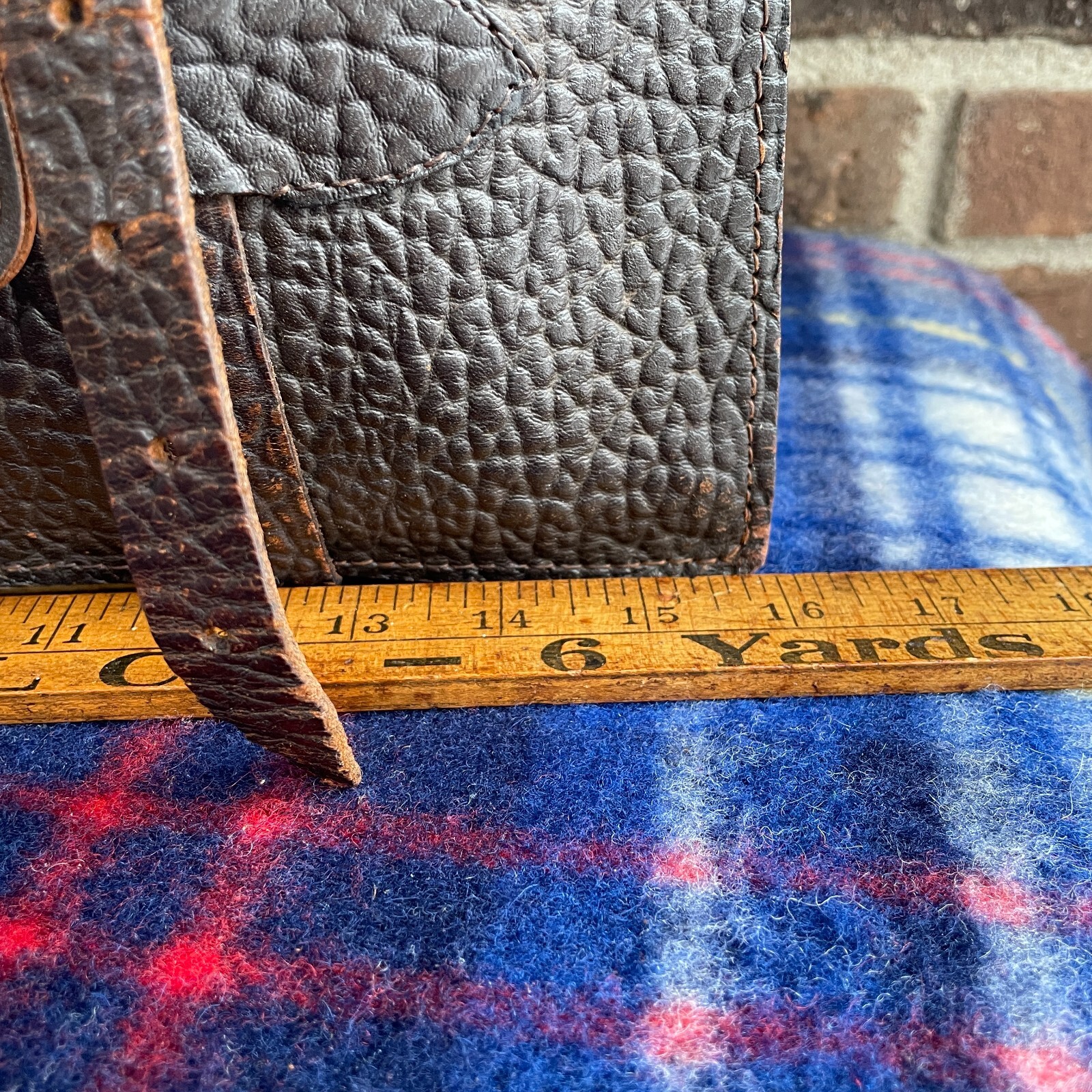 RARE VINTAGE ANTIQUE 1920s LEATHER MACBOOK PRO BRIEFCASE BAG CASE R$1898