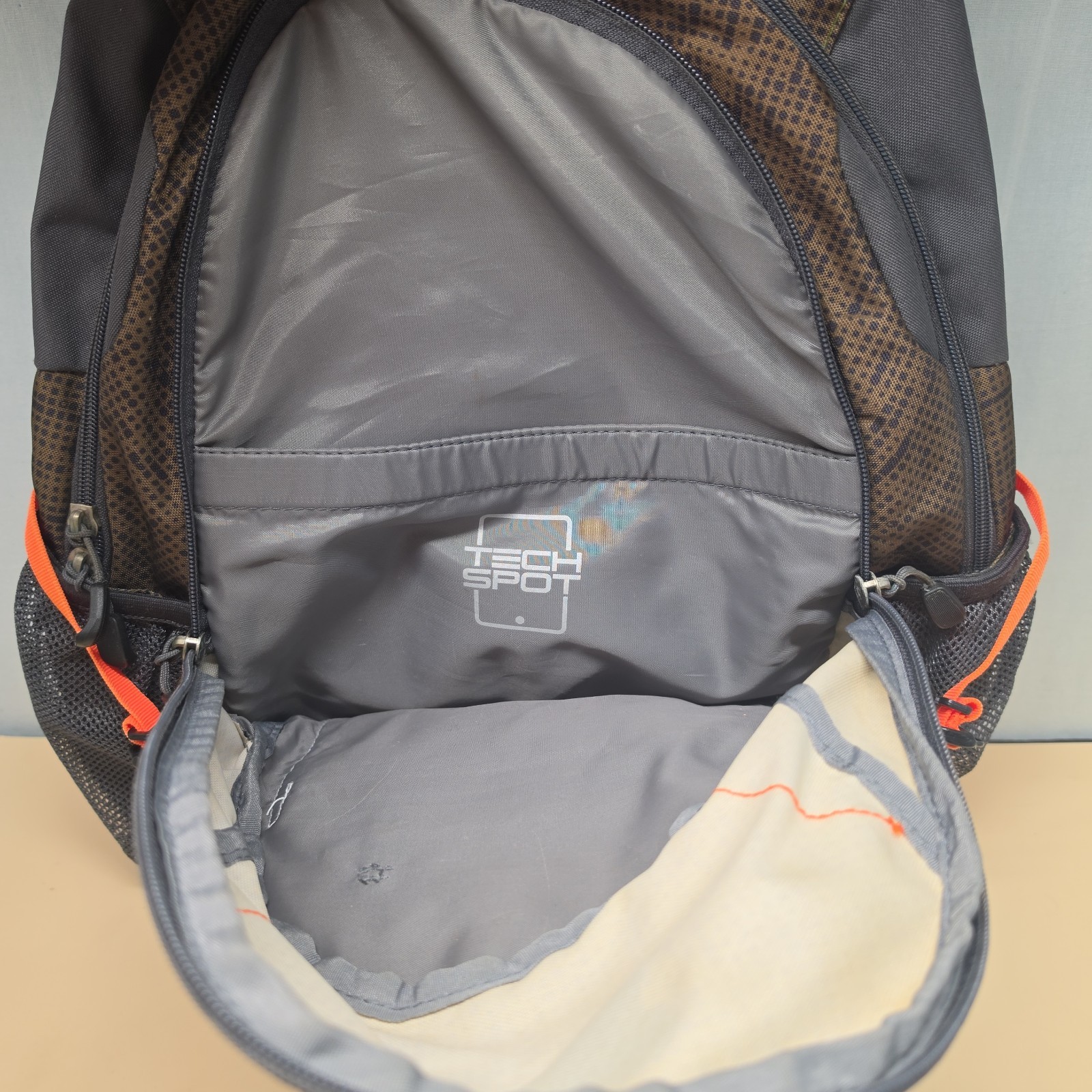 High Sierra Riprap Backpack Brown Digital Camo Laptop Bag Hiking School Travel