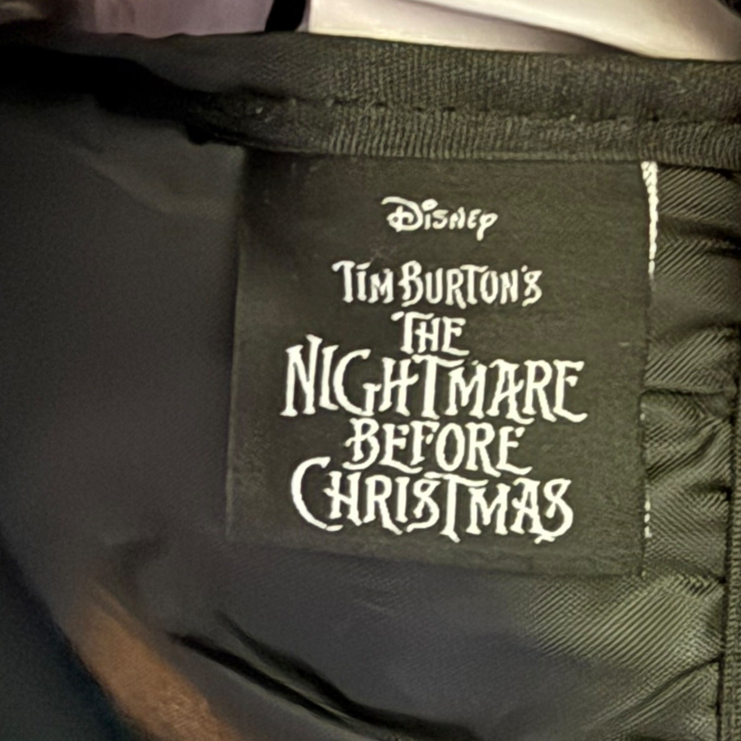 Disney Nightmare Before Christmas Jack Skellington Black & Purple Backpack