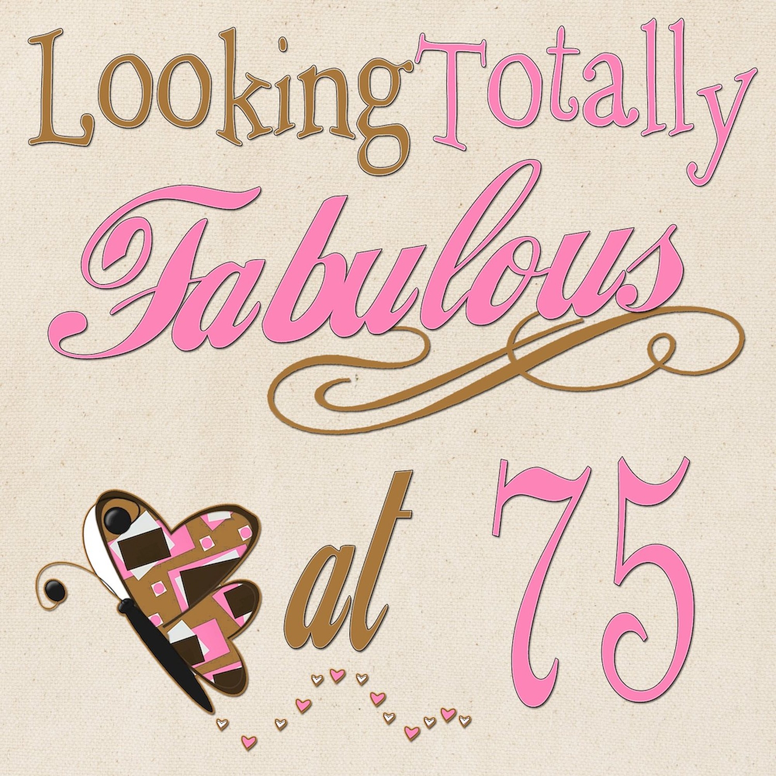 CafePress Fabulous 75Th Birthday Butterfly Tote Bag (254258609)