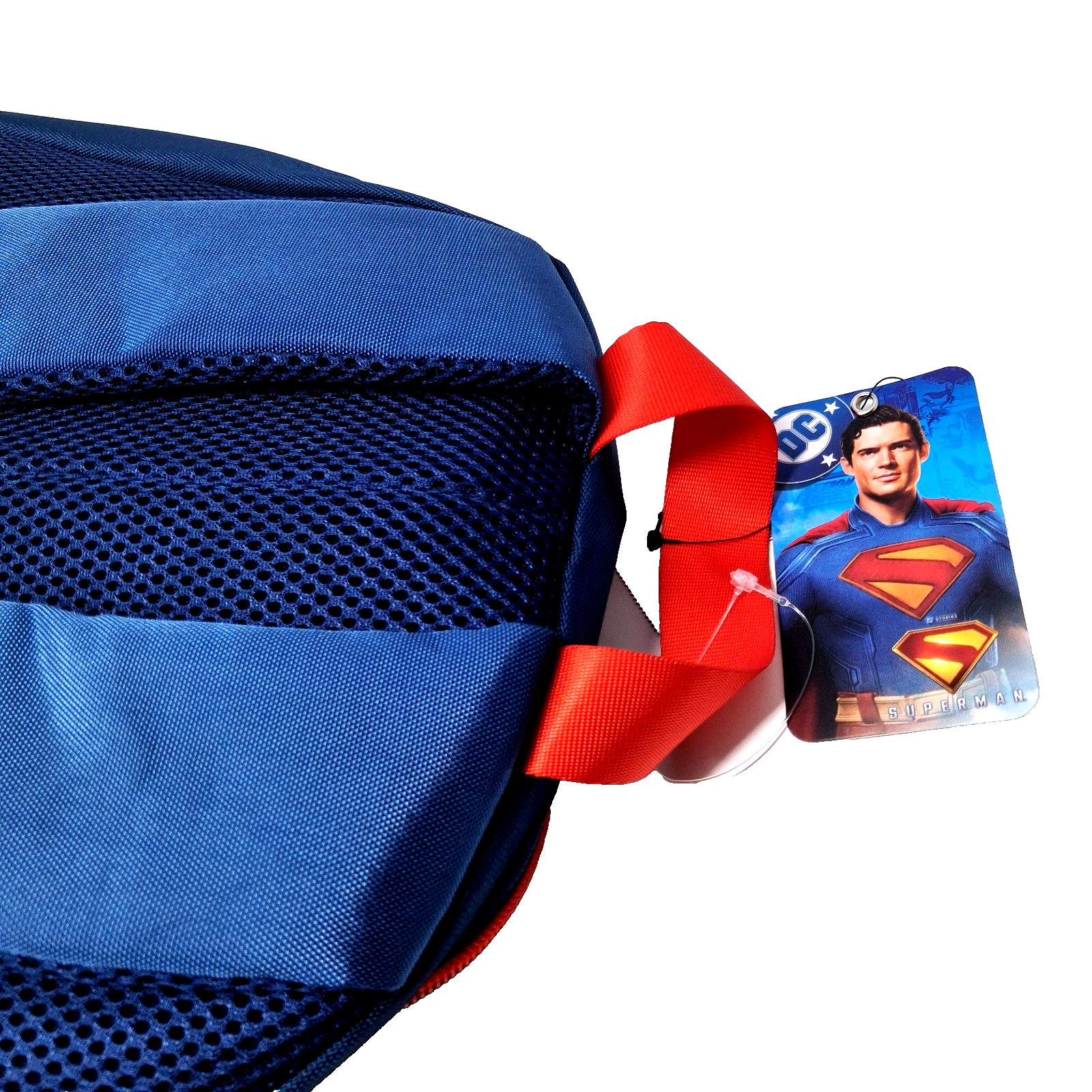 Bioworld DC Comics Superman Globe 18″ Backpack w/Tech Sleeve New With Tags