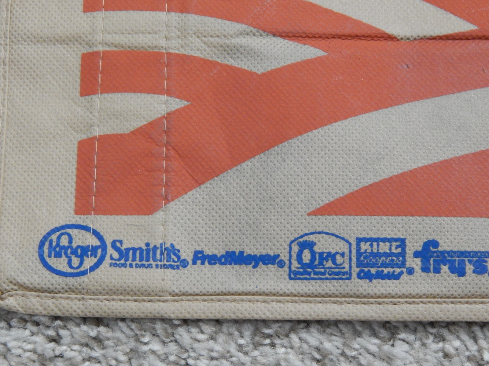 USO SERVING OUR TROOPS MILITARY REUSABLE BAG TOTE ECO FRIENDLY