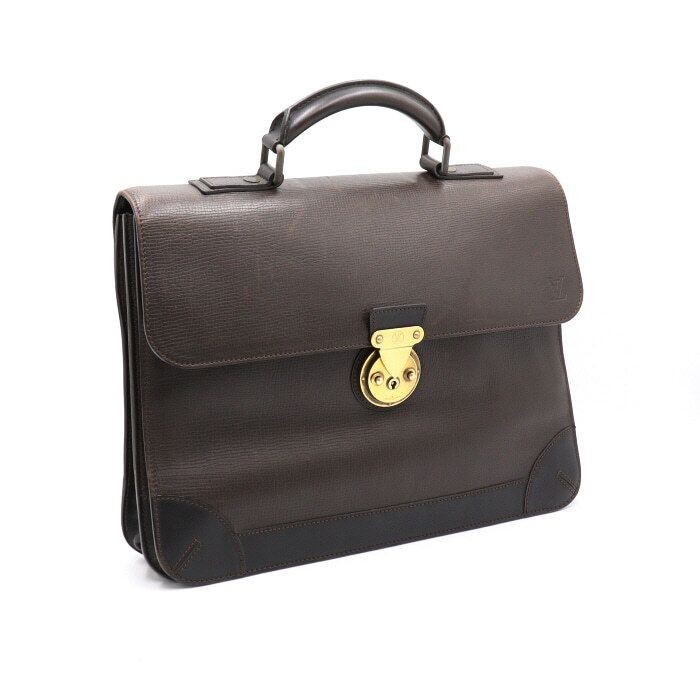 Louis Vuitton Uta Leather Apashi Briefcase 40CM 29.5CM 8CM 152893223 [P]