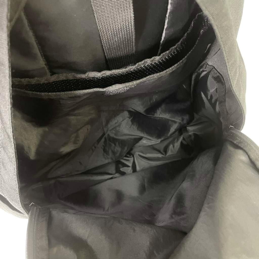 No-brand Nylon Black Men’s Backpack, Daypack, AB Condition, 16-36″ Strap