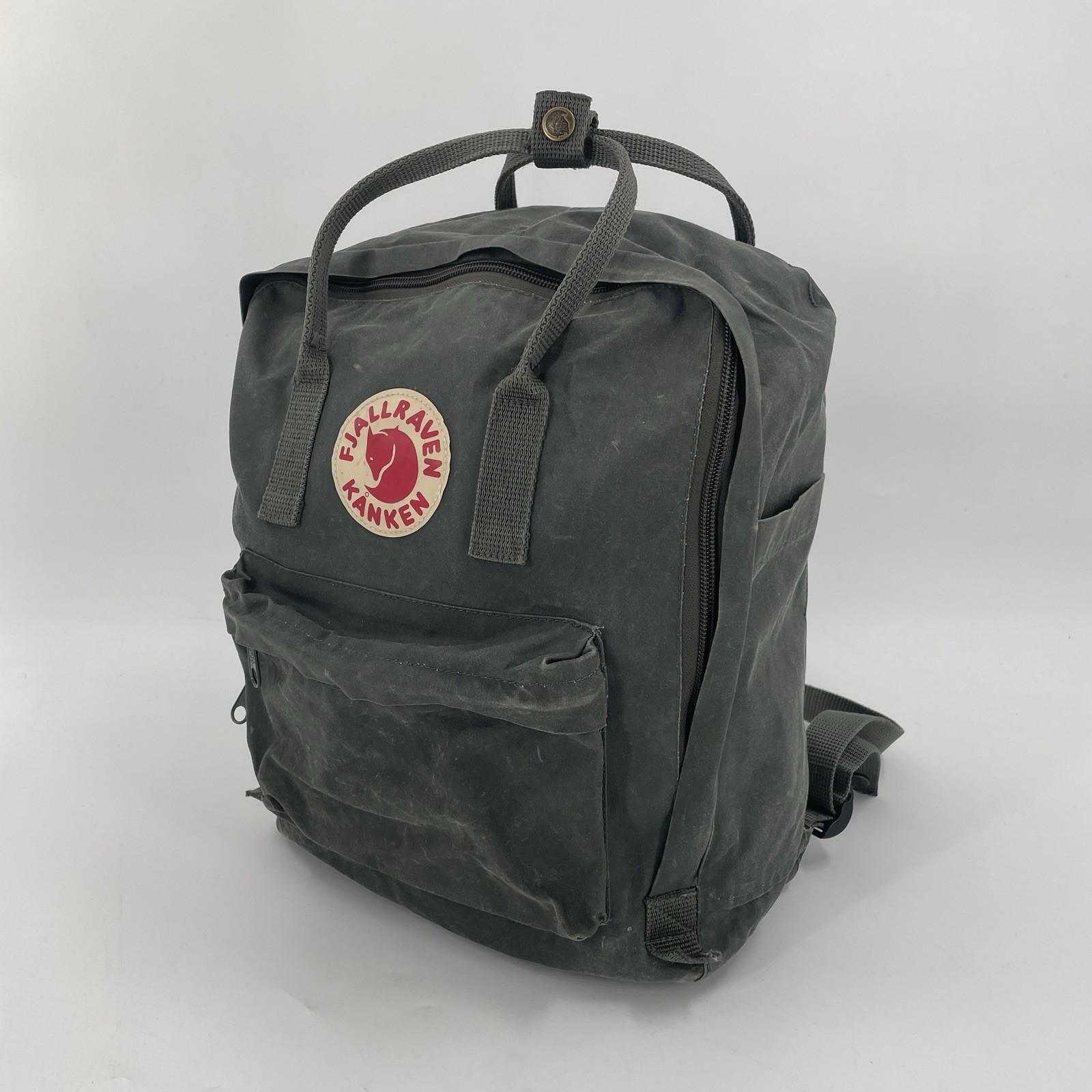 Fjallraven 23510 Kanken Backpack in Army Green With Foam Seat Pad – Outdoors