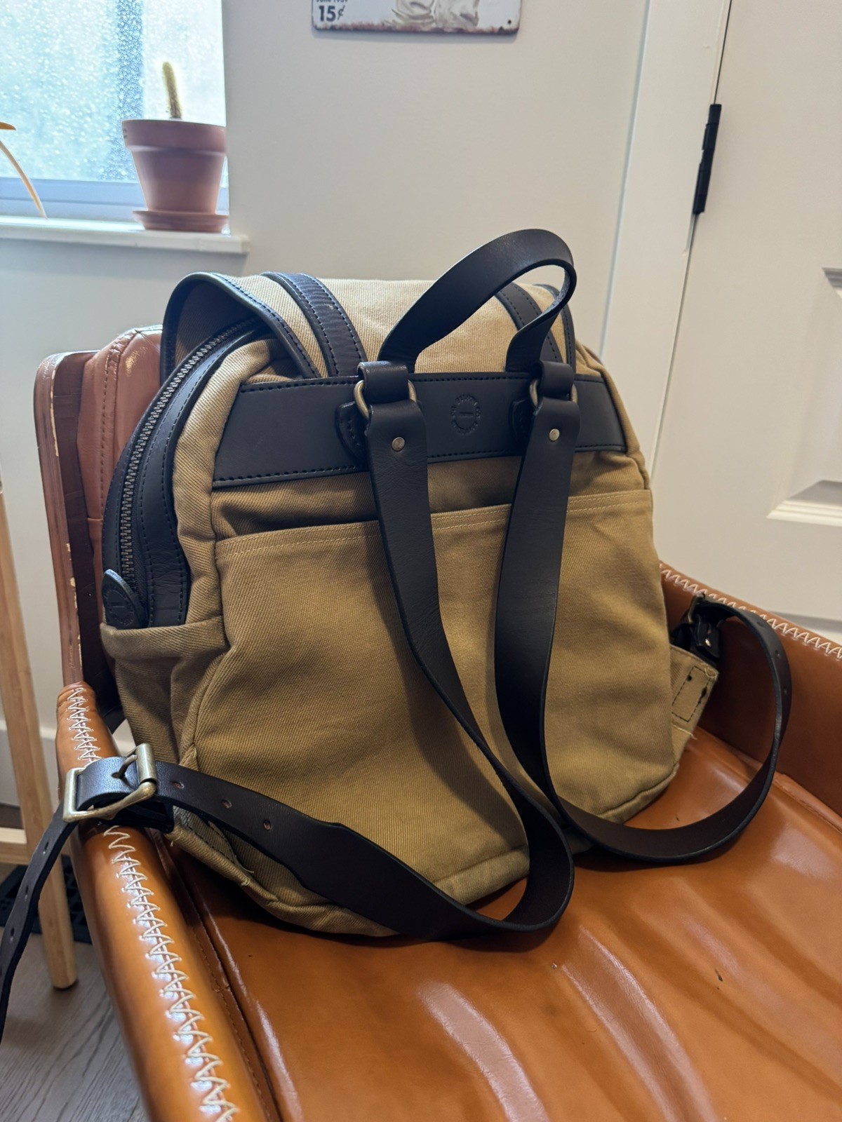 Filson Rucksack Twill Backpack – Tan