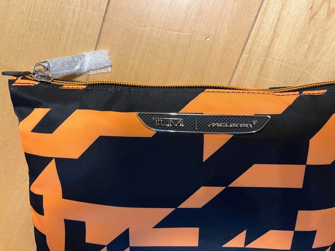 McLaren TUMI collaboration just-in-case tote