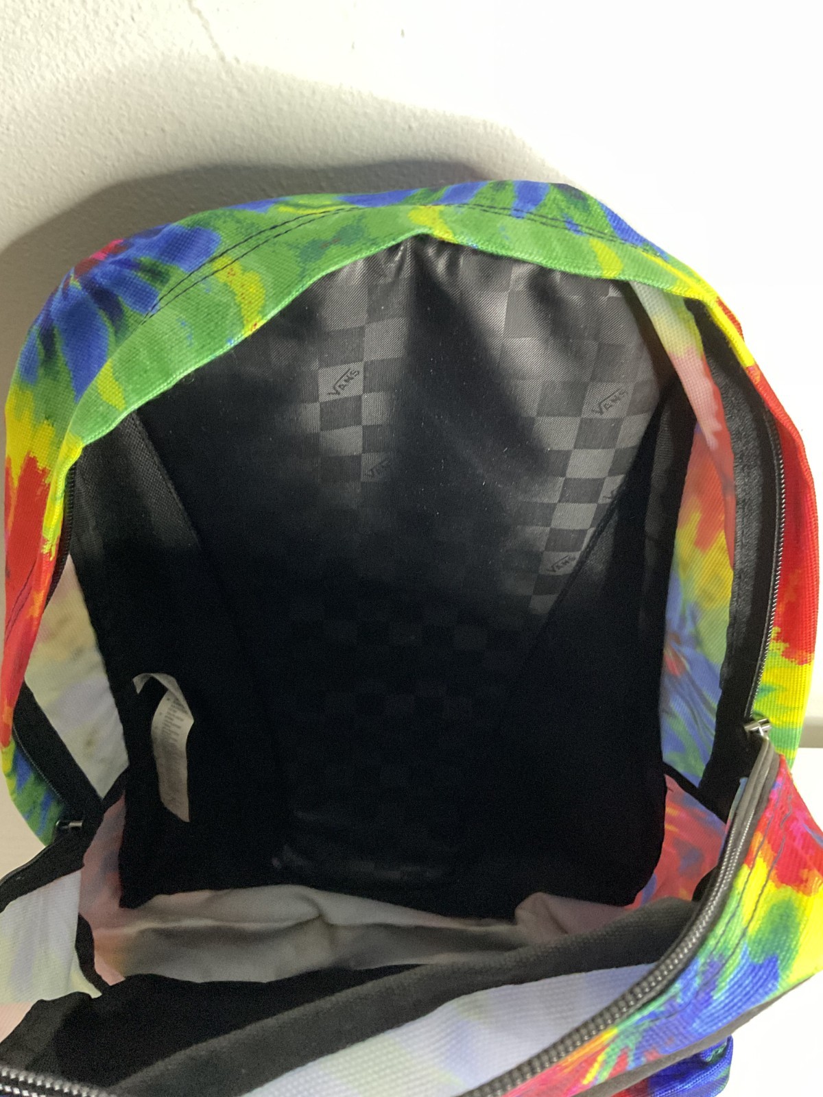 Vans X Nintendo Collab Super Mario Bros Tie Dye Backpack Retro