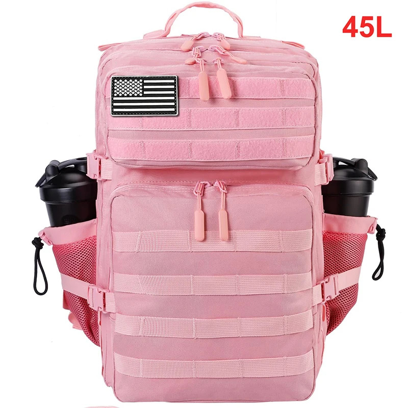 45L Tactical Backpack Waterproof Outdoor Hiking Camping Survival Travel Bag