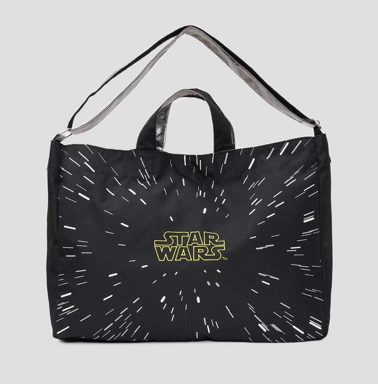 STAR WARS x Graniph Opening Crawl 2WAY Tote Bag Handbag Black Unisex Gift New